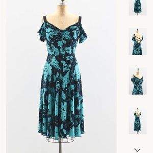 Barbara -Barbara vintage lace up dress, size 8